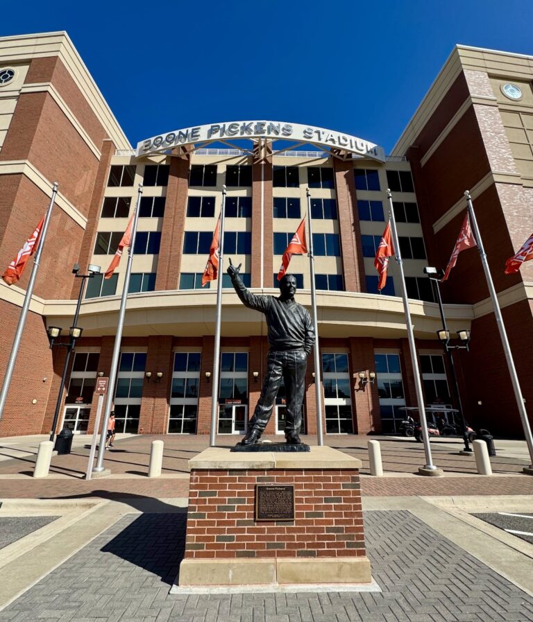 OKLAHOMA STATE - BOONE PICKENS STADIUM - Andrew's COLLEGE FOOTBALL TOUR